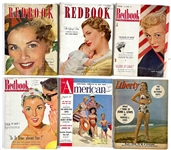 Collection of 1930's to 1940's Women's Magazine Collection of 28 Including <em>Redbook</em>, <em>The American</em> and <em>Liberty</em>