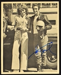 Classic TV Signed 8x10 Trio with Dawn Wells, Henry Winkler and Paul Michael Glazer (BAS)