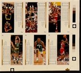 1992 Upper Deck McDonald's Fantasy Packs Production Collection Incl. Uncut Chromalin Proofs - 54 Total Pieces!