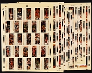 1992 Upper Deck McDonald's Fantasy Packs Production Collection Incl. Uncut Chromalin Proofs - 54 Total Pieces!