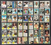 1960-1979 Topps, Fleer and Post Cereal Shoebox Collection (365) with TONS of Hall of Famers