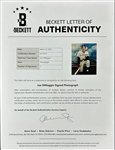 Joe DiMaggio Signed 8x10 Photo (BAS)