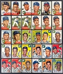 1953-1959 Topps Collection (408) with Many Hall of Famers and Some Duplication