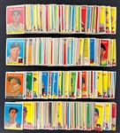 1958 Topps Partial Set (411/494) with Duplication - 552 Total Cards