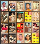 1962 Topps Partial Set (373/598)  with Duplication - 707 Total Cards