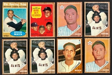 1962 Topps Partial Set (373/598)  with Duplication - 707 Total Cards