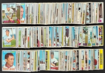 1967 Topps Collection with Partial Set (264/609) and 114 Extras - 378 Total Cards