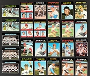 1971 Topps Group of 388 with Duplication