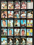 1971 Topps Group of 388 with Duplication