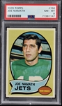 1970 Topps Football #150 Joe Namath - PSA NM-MT 8