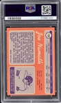 1970 Topps Football #150 Joe Namath - PSA NM-MT 8