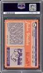 1970 Topps Football #180 Johnny Unitas - PSA NM-MT 8