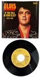 1974 Elvis Presley RCA Victor Tan Label  “Not For Sale” 45 RPM Single If You Talk In Your Sleep / Help Me with Picture Sleeve (APBO-0280) - <em>Promised Land</em>