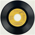 1970's -1980's Elvis Presley RCA Victor Tan Label  “Not For Sale” 45 RPM Singles Group of Five