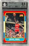 1986 Fleer #57 Michael Jordan Rookie Card – BGS NM-MT+ 8.5