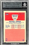 1986 Fleer #57 Michael Jordan Rookie Card – BGS NM-MT+ 8.5