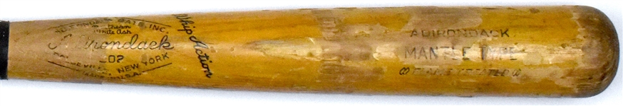 1964-67 Mickey Mantle Adirondack Professional Model Pro Stock Bat (PSA/DNA)