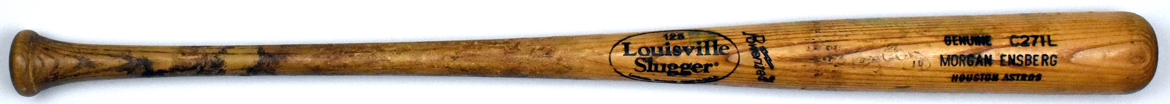 2000's Morgan Ensberg Houston Astros Louisville Slugger Game Used Bat