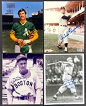 Baseball Hall of Famer Signed Photos and Other Pieces (19 Different) Incl. Willie Mays, Stan Musial, Reggie Jackson and Others (BAS)