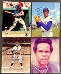 Baseball Hall of Famer Signed Photos and Other Pieces (19 Different) Incl. Willie Mays, Stan Musial, Reggie Jackson and Others (BAS)