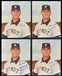 Denny McClain Signed 8x10 Photos Group of 19 (BAS)