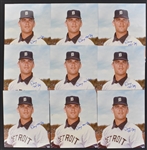 Denny McClain Signed 8x10 Photos Group of 19 (BAS)