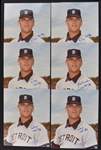 Denny McClain Signed 8x10 Photos Group of 19 (BAS)