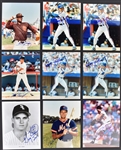 Baseball Superstars Signed Photos Collection of 44 Incl. Dwight Gooden, Darryl Strawberry, Al Kaline and Others with Some Duplication (BAS)