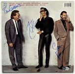 1986 Huey Lewis and The News Band-Signed LP <em>FORE!</em> (BAS) - Signed on the Cover by All Six Members
