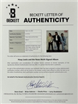 1986 Huey Lewis and The News Band-Signed LP <em>FORE!</em> (BAS) - Signed on the Cover by All Six Members
