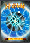 1992 Def Leppard Band-Signed 7-Day Weekend Concert Tour Program - Joe Elliot, Rick Allen, Rick Savage and Phil Collen (BAS)