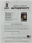 Motley Crue Band-Signed Poster (BAS) with Working Personnel Backstage Pass and Three Stage-Acquired Guitar Picks