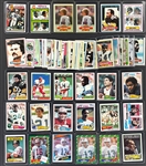 1950's to 1980's Topps, Bowman, Philadelphia and Fleer Football Shoebox Collection of 434 Incl. Many Hall of Famers