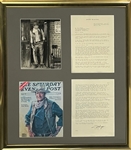 John Wayne Signed 1979 Letter Providing Info and Clarifications for a <em>Saturday Evening Post</em> Article - Amazing Content Incl. His Name, His Early Career, His Walk!