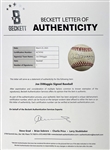 Joe DiMaggio Single Signed Baseball (BAS)