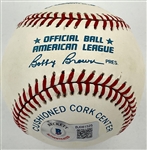 Reggie Jackson Single Signed Baseball (BAS)