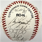 1988 Team USA Olympic Baseball Team Signed Baseball with 20 Signatures Incl. Jim Abbott and Robin Ventura (BAS)