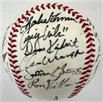 1992 Team USA Olympic Baseball Team Signed Baseball with 19 Signatures in Display w/Team Photo Incl. Jason Varitek and Nomar Garciaparra (BAS)