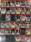 1986 Fleer Basketball Complete Set (132) and Complete Sticker Set (11) with #57 Michael Jordan BGS NM 8