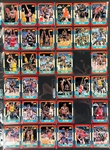1986 Fleer Basketball Complete Set (132) and Complete Sticker Set (11) with #57 Michael Jordan BGS NM 8