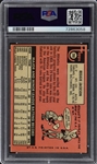 1969 Topps #260 Reggie Jackson Rookie Card - PSA VG 3