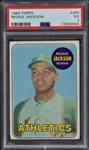 1969 Topps #260 Reggie Jackson - PSA VG 3