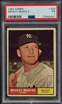 1961 Topps #300 Mickey Mantle - PSA PR 1