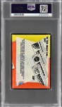 1980 Topps Basketball Unopened Wax Pack – PSA NM-MT 8 – Possible Bird/Magic Rookie Card!