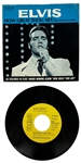 1969 Elvis Presley RCA Victor Yellow Label “Not For Sale” 45 RPM Single How Great Thou Art / His Hand in Mine with Picture Sleeve