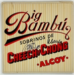 Cheech and Chong Signed 1972 LP <em>Big Bambu</em> (BAS)