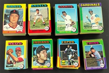 1975 Topps and 1975 Topps Mini Baseball Collection (309) Total Cards