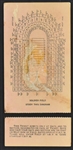 1927 Notre Dame Football FULL Ticket for November 26, 1927, Game vs. USC