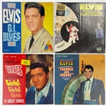 1950s-1970's Elvis Presley LP Collection of 15 Incl. <em>Elvis</em> (1957), <em>Harum Scarum</em> (1965) and <em>Aloha From Hawaii</em>  (1973)