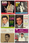 1950's - 1970's Elvis Presley 45 RPM Singles Collection of 30 with Picture Sleeves